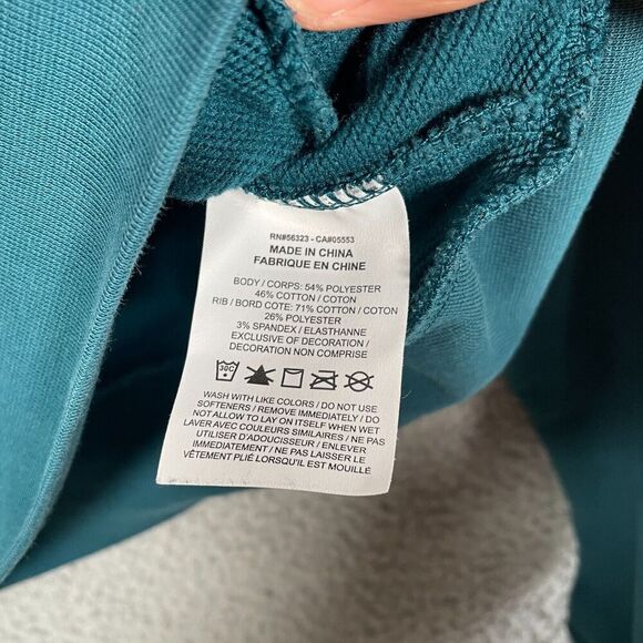 Nike Sweatshirt Womens Medium Get Fit Lux Pullover Crop Top Relaxed Logo CV7248 - Picture 8 of 11